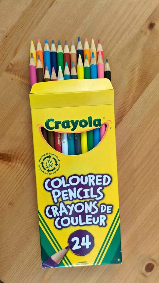 Pencil crayons