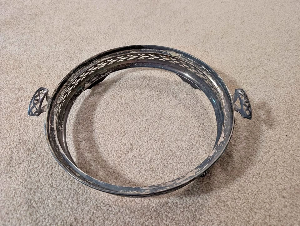 Silver Plated Casserole Dish Holder