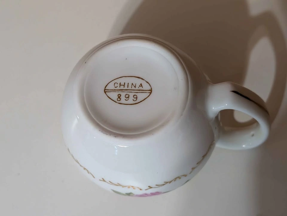 Vintage Porcelain Rose Creamer China 899 - photo 3