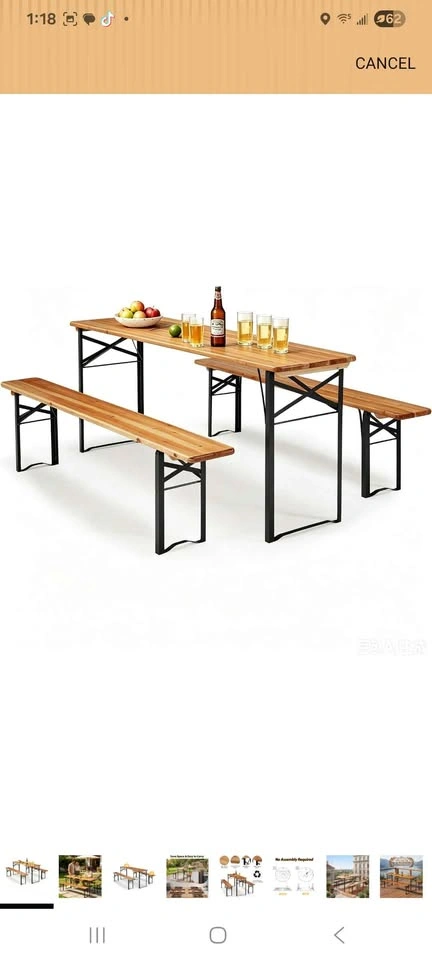 AVAWING Portable Picnic Table - photo 5