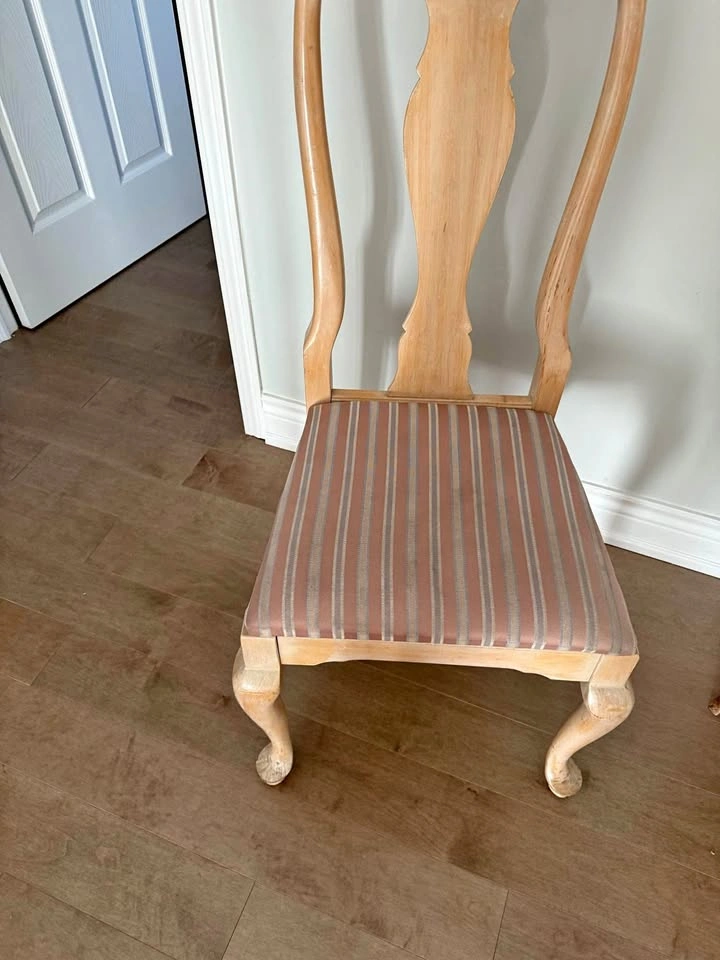 Swedish Rococo Style 1890s Dining Room Side Chair