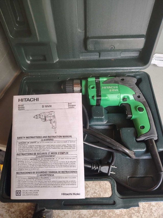 Hitachi corded drill