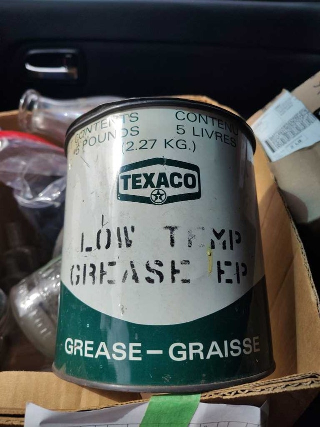 Texaco Low Temp Grease EP Tin