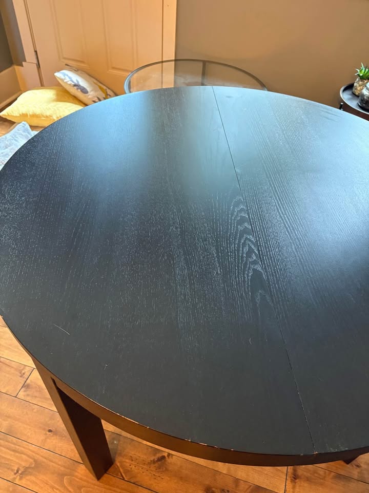 IKEA round table with leaf - photo 3