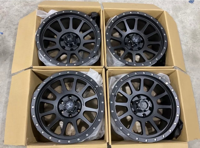 NEW Hennessey Wheels 18 x 9 Chevy Ram GMC 6 x 5.5 Bronco