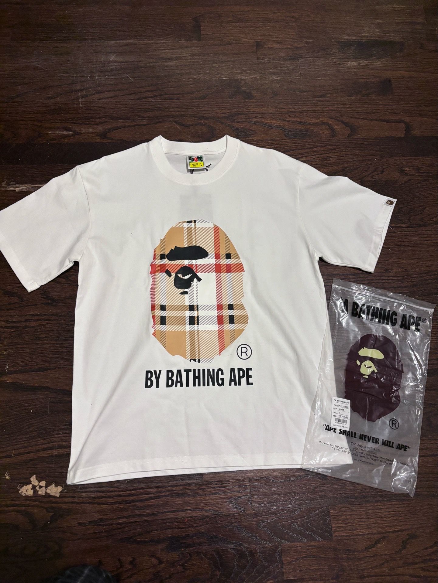 Burberry bape shirt