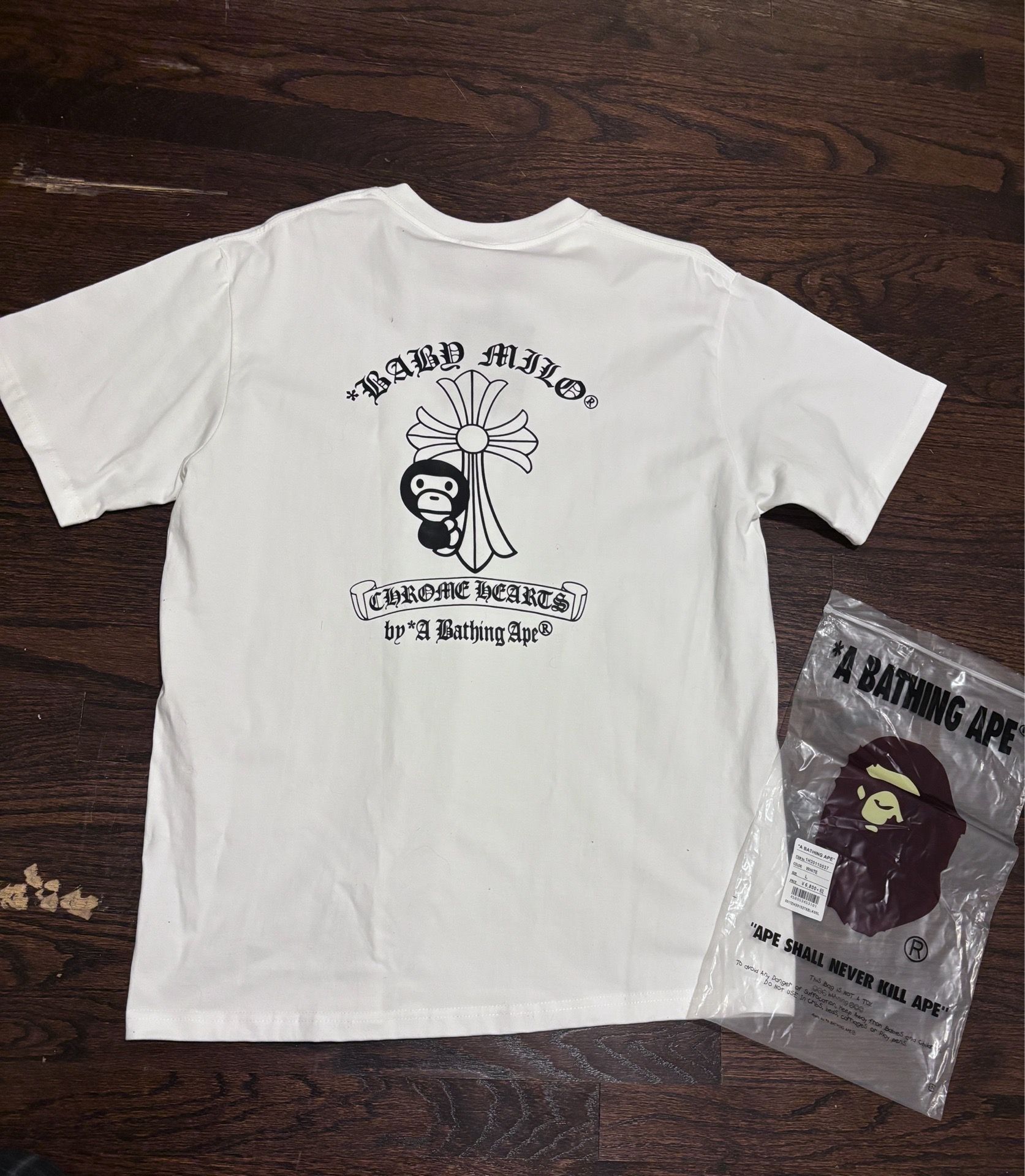 Chrome hearts bape shirt - photo 2