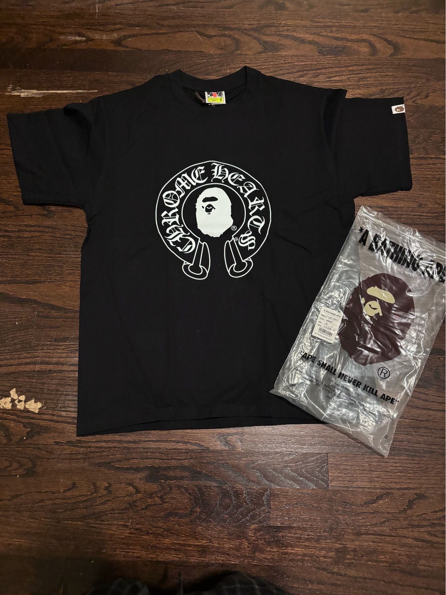 Chrome hearts Bape shirt