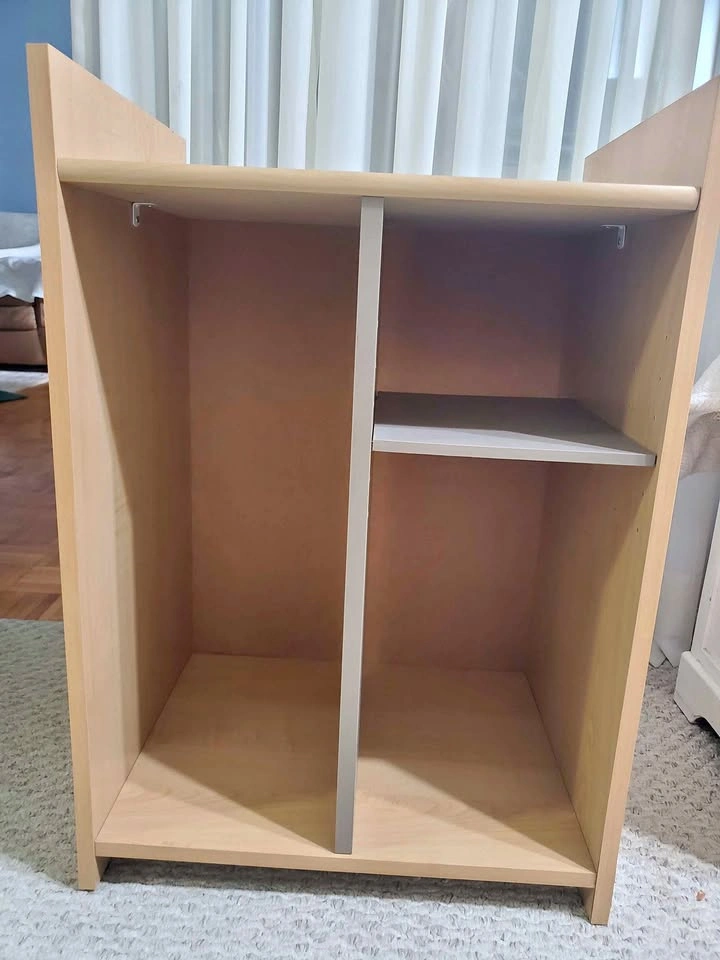 Wooden Storage Cabinet / Shelf Unit (24” x 20” x 14.5”)