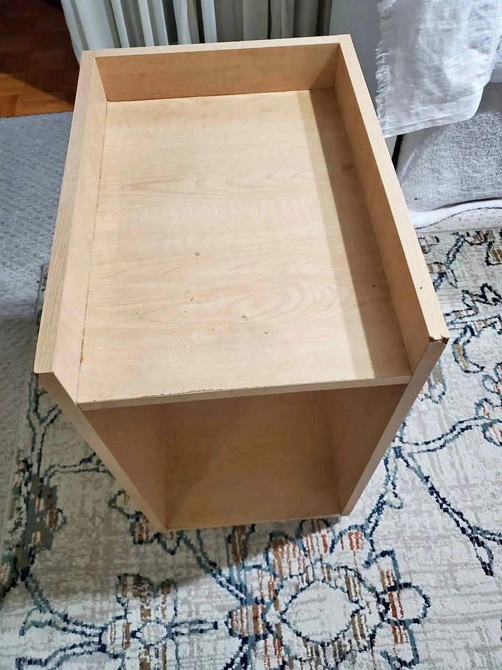 Solid Wood Storage drawer With wheels (24"×18"×13")