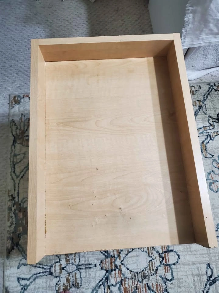 Solid Wood Storage drawer With wheels (24"×18"×13") - photo 2