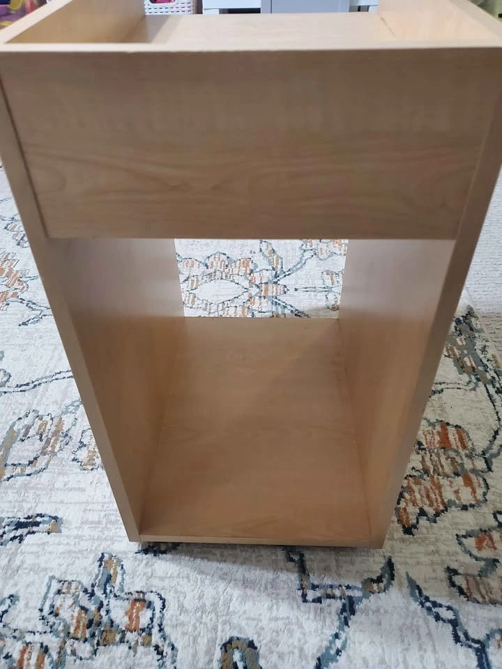 Solid Wood Storage drawer With wheels (24"×18"×13") - photo 4