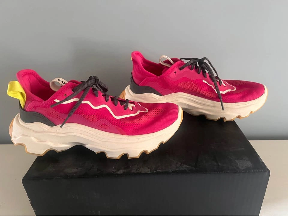 NEW Sorel Kinetic Women’s Sneakers Pink Size 8.5 - photo 5