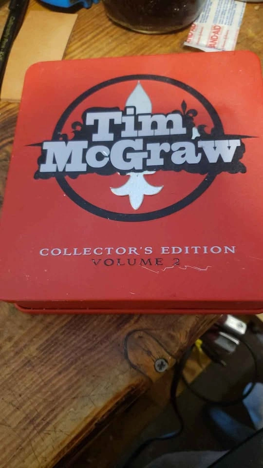Tim mcgraw vol 2 collector edition tin never used