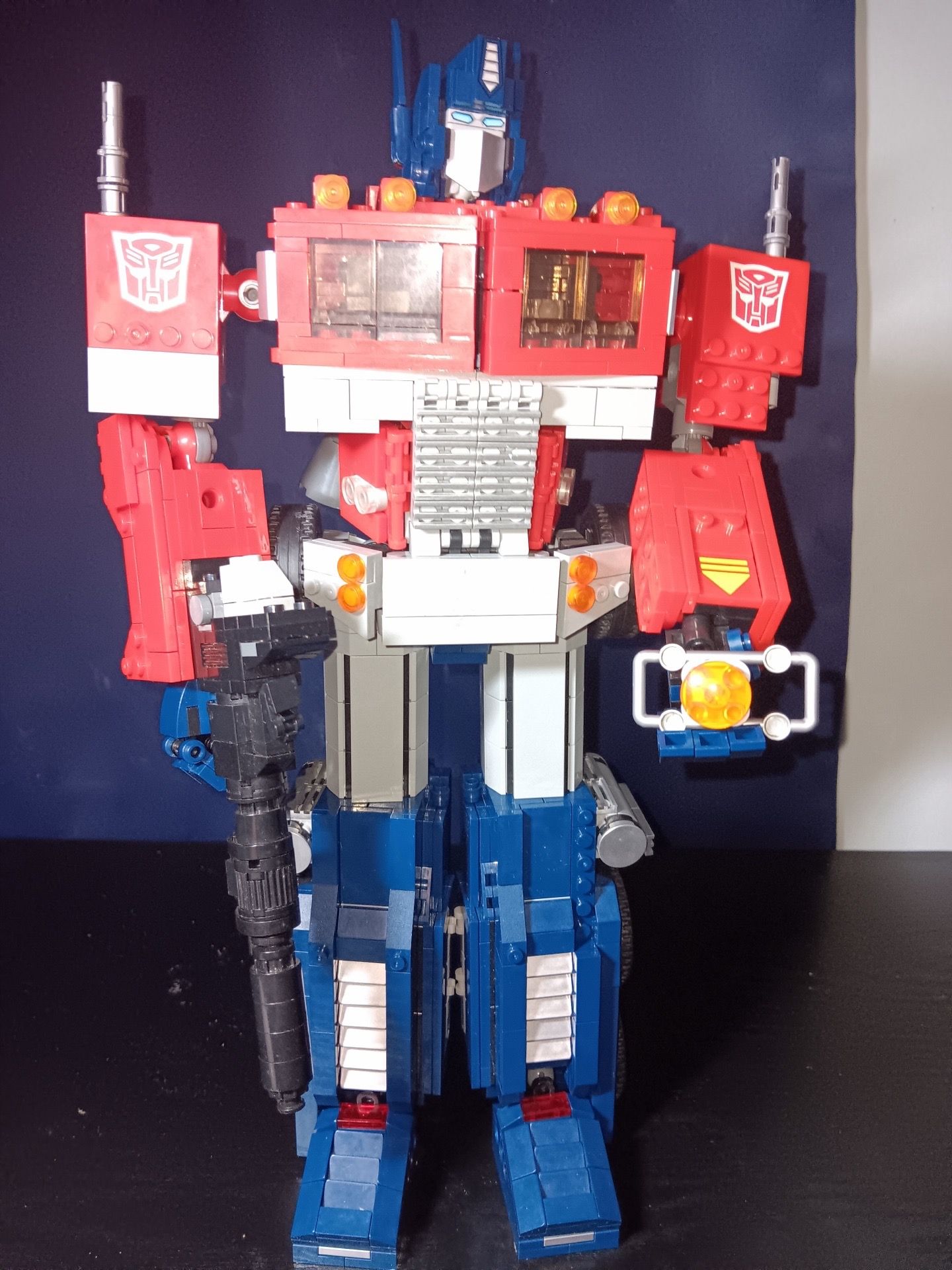 Knockoff lego optimus prime