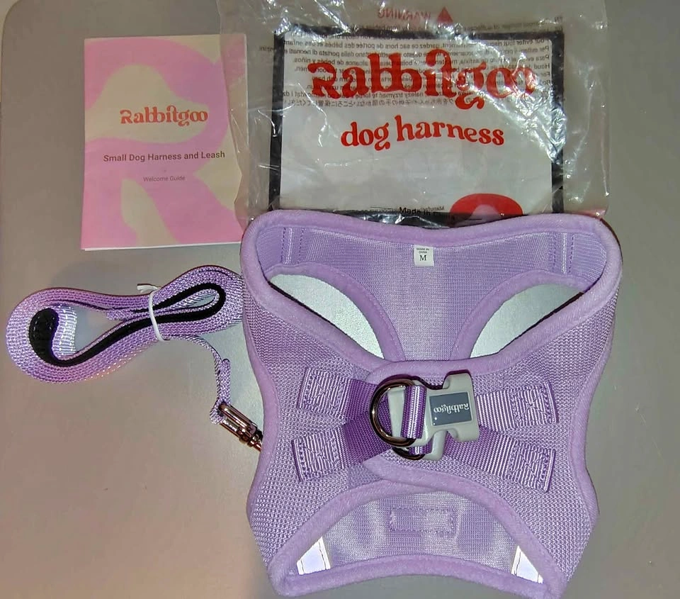 Rabbitgoo Dog Harness and Leash Set