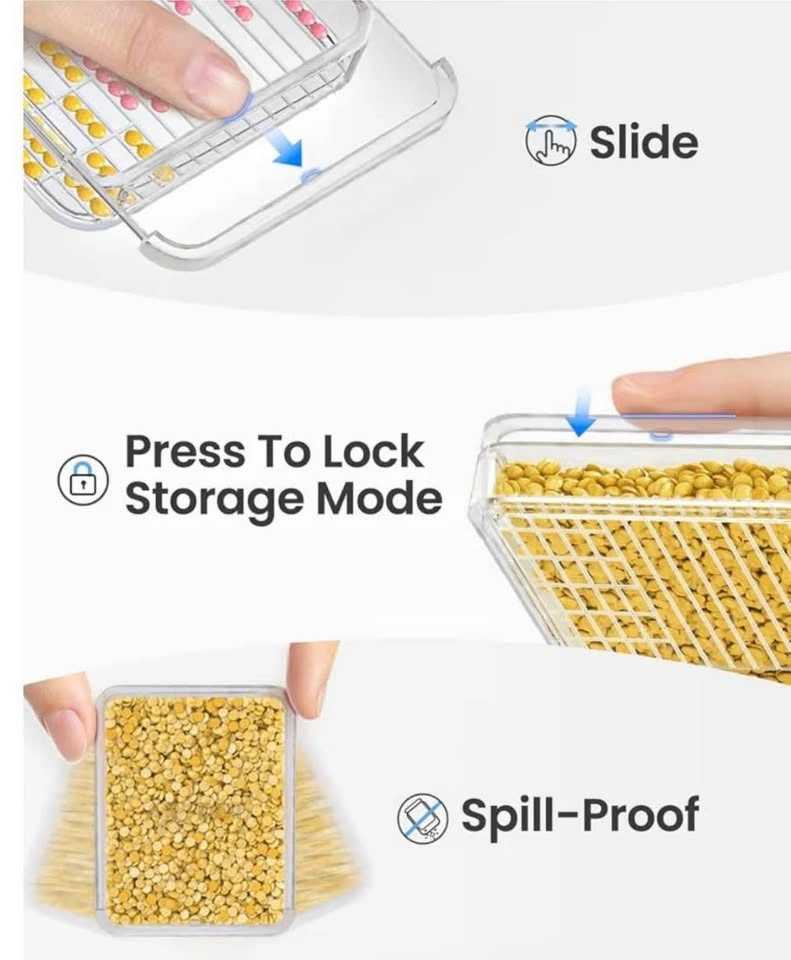 60 PCS Stackable Diamond Painting Storage Trays - photo 3