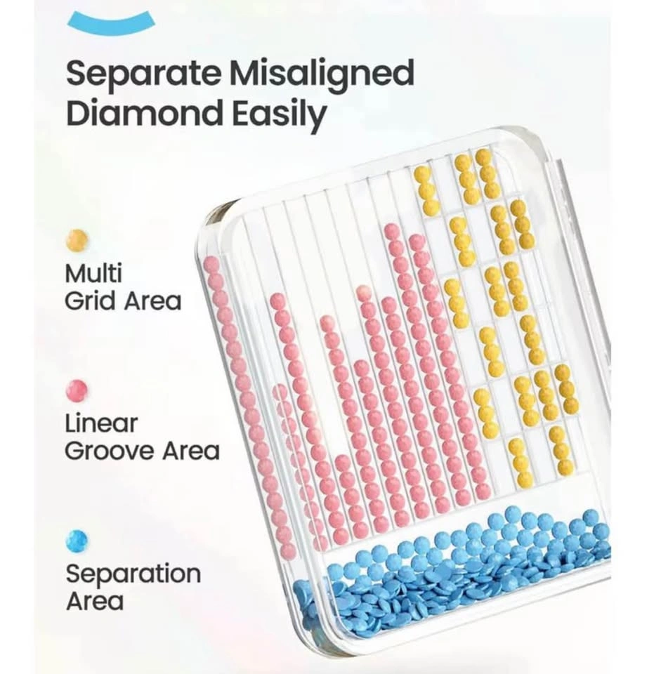 60 PCS Stackable Diamond Painting Storage Trays - photo 4