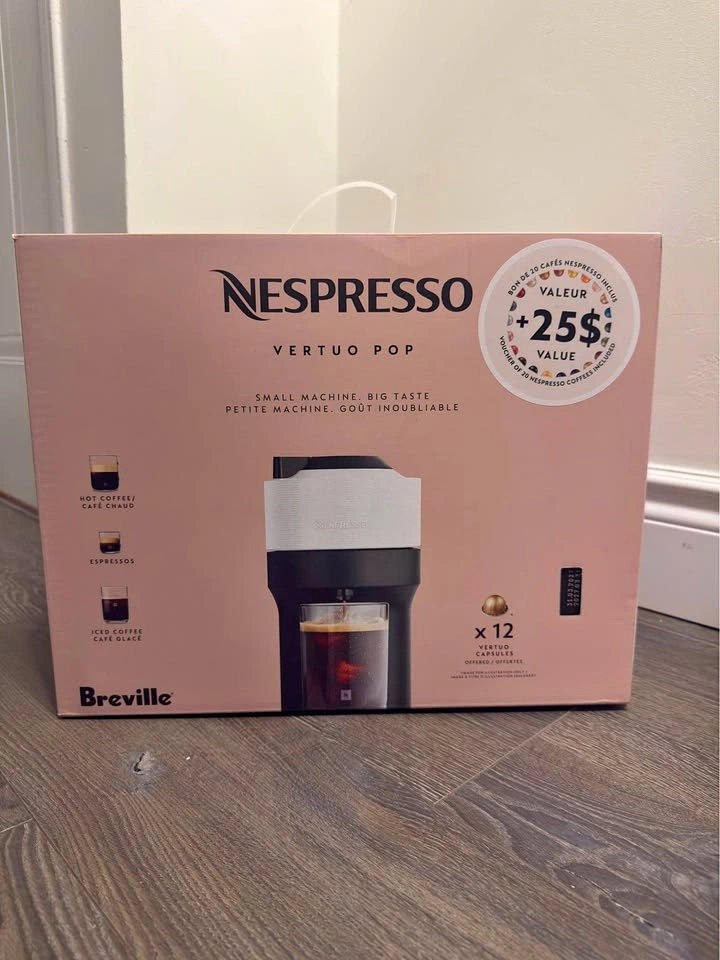 NESPRESSO - Vertuo Pop Brand New