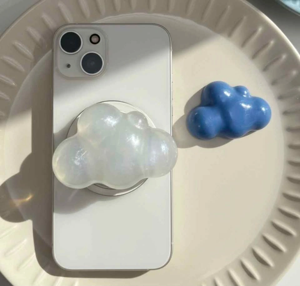 Handmade Heart, Cloud, Cat Paw, Bear Phone & Kindle Grips - photo 4