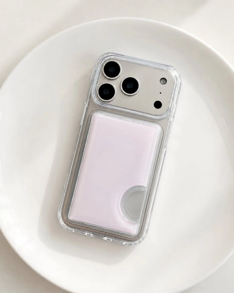Magnetic Phone Card Holder Wallet Skytrain pass holder
