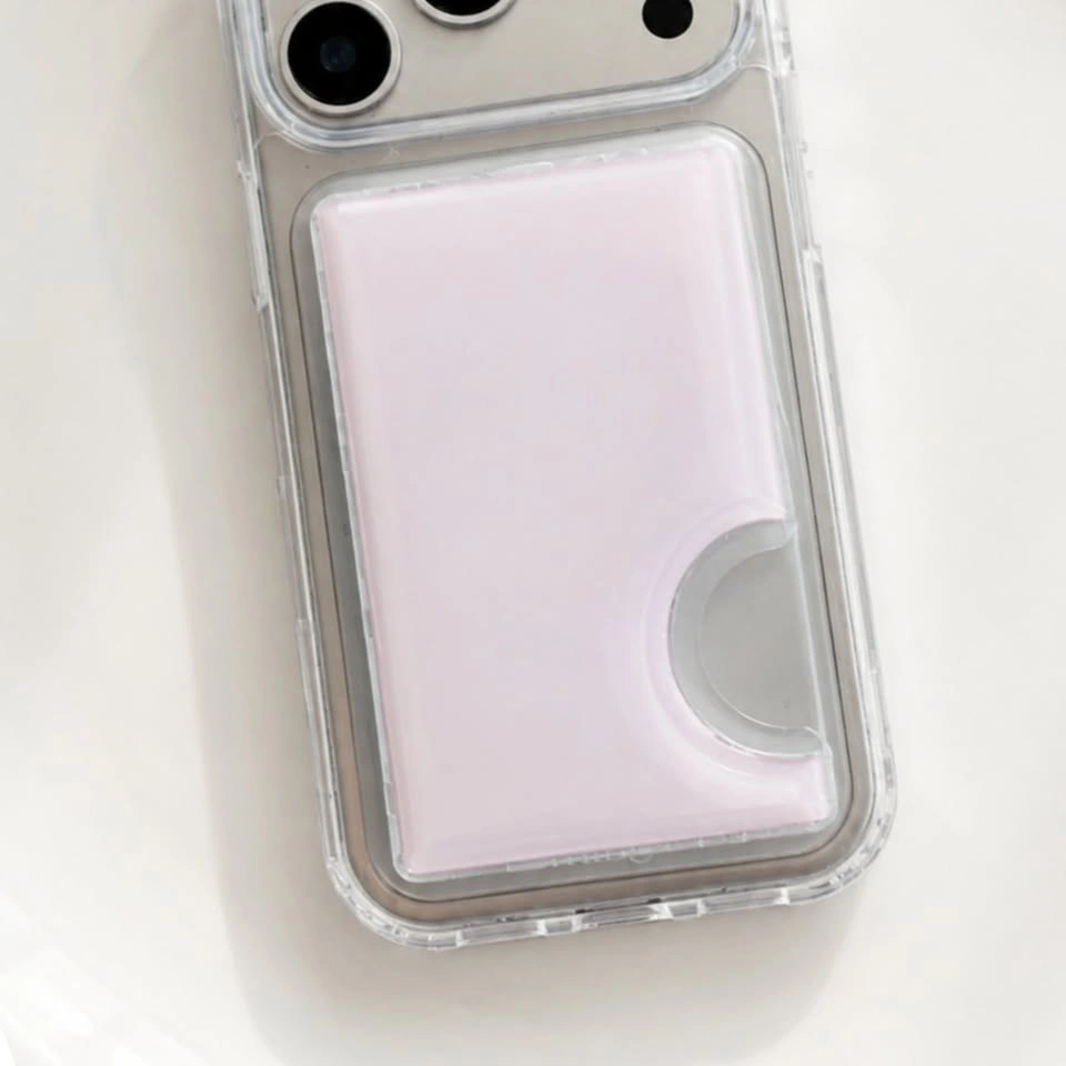 Magnetic Phone Card Holder Wallet Skytrain pass holder - photo 3