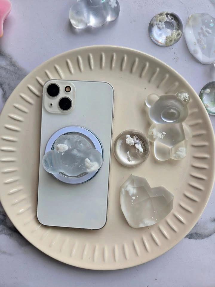 Handmade Resin Phone Grips and Charms