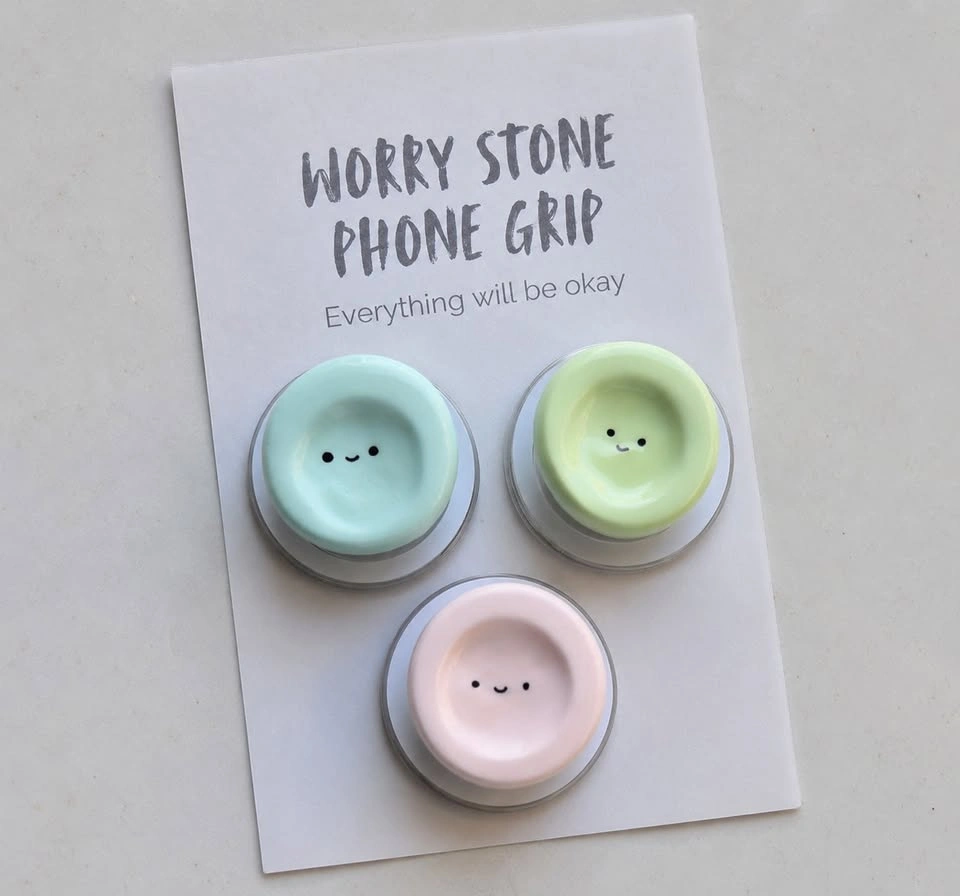 Worry Stone Phone Grip - photo 2