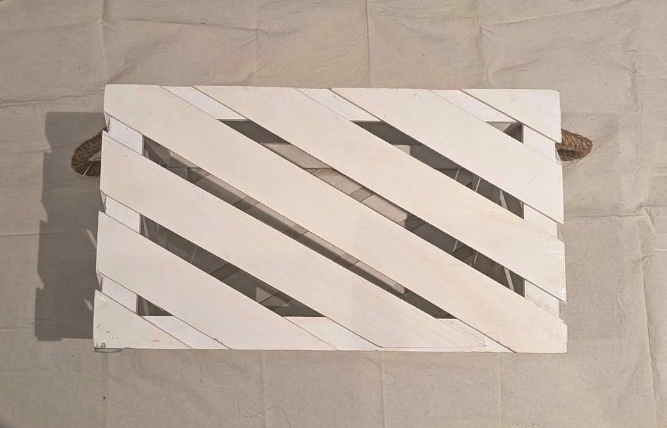 Taylor Madison Designs wooden crate with handles