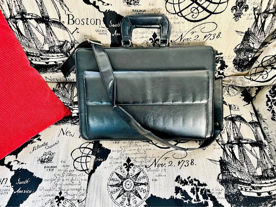 Bugatti old Black Business Bag
