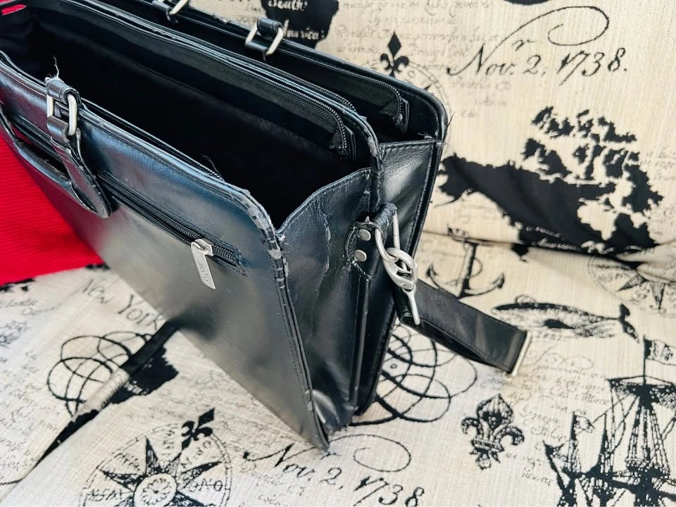 Bugatti old Black Business Bag - photo 4