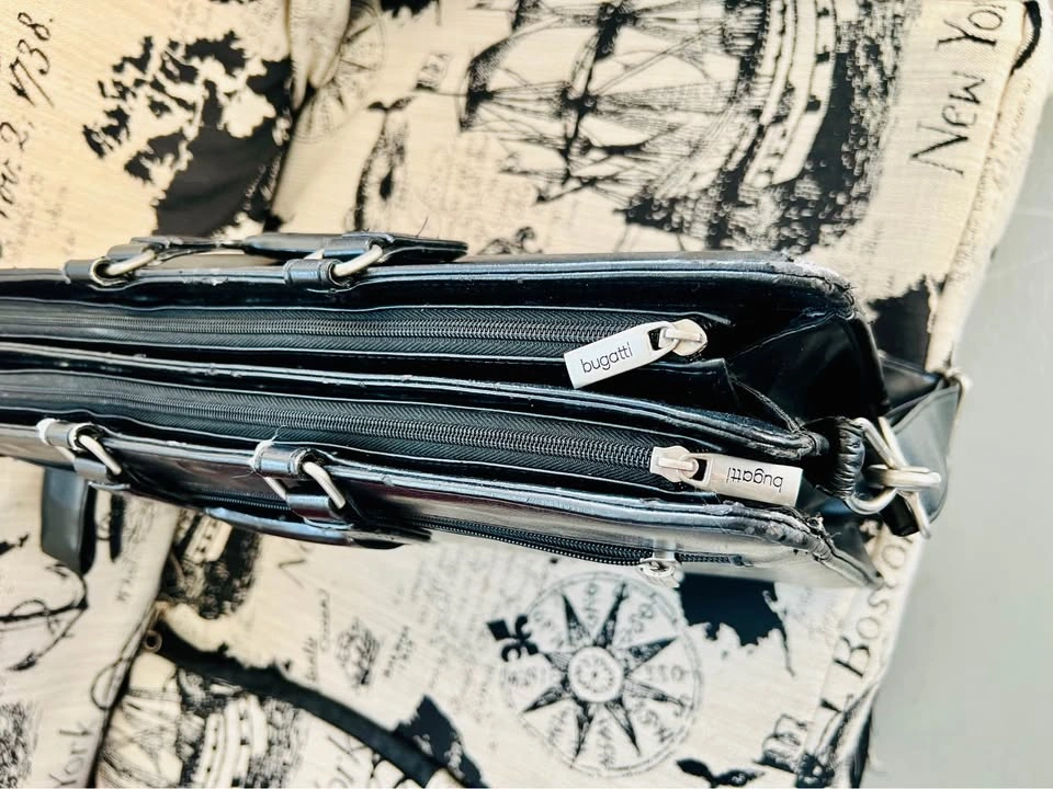 Bugatti old Black Business Bag - photo 5