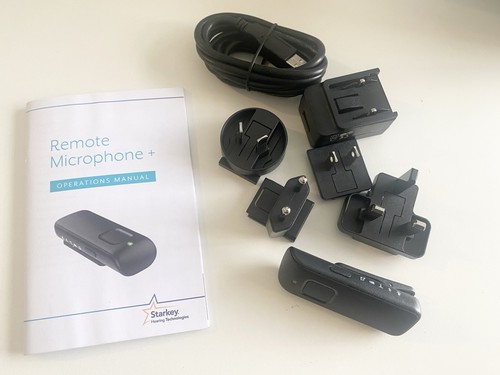 Starkey 43006-000 Remote Microphone+ 2.4GHz Hearing Aid Accessor