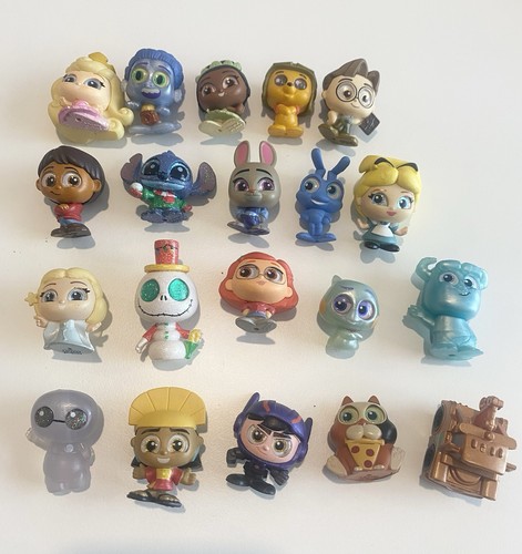 Disney Doorables Lot of 20 Stitch Jack Skellington Alice Sulley
