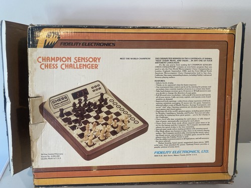 Vintage Fidelity Champion Sensory Chess Challenger CSC 1771 - photo 5