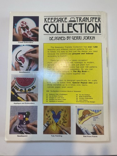 Keepsake Transfer Collection The Big Book 1000+ Iron-On Designs - photo 3