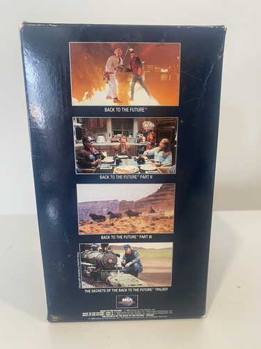 Back to the Future Trilogy VHS Box Set Limited Edition - photo 3