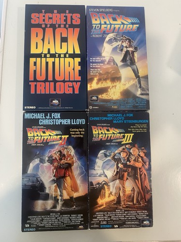 Back to the Future Trilogy VHS Box Set Limited Edition - photo 4