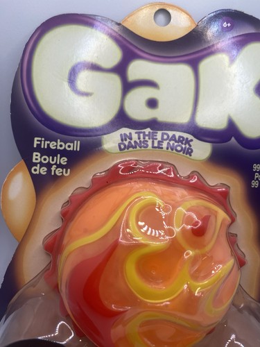 Nickelodeon Gak In the Dark Fireball Orange Glow Slime 2012 - photo 2