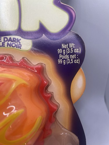 Nickelodeon Gak In the Dark Fireball Orange Glow Slime 2012 - photo 3