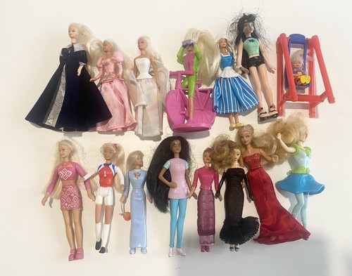 Lot of 15 Vintage McDonald’s Barbie Kelly Happy Meal Toys