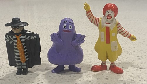 Vintage 1985 McDonald’s PVC Collectible Characters