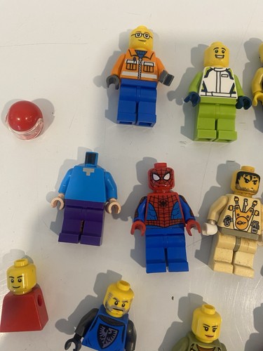 LEGO Minifigure Lot Marvel DC Minecraft Ninjago Spider-Man Thor - photo 2