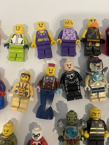 LEGO Minifigure Lot Marvel DC Minecraft Ninjago Spider-Man Thor - photo 3