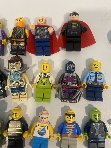 LEGO Minifigure Lot Marvel DC Minecraft Ninjago Spider-Man Thor - photo 4