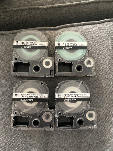Epson LW-PX700 Industrial Label Printer + 4 PX Tape Cartridges - photo 5