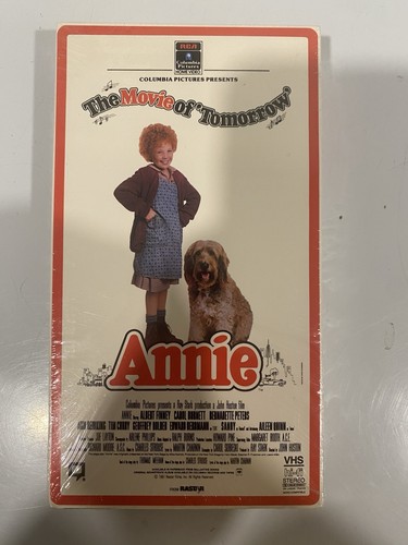 Annie VHS 1985 RCA Columbia Pictures Slip Sleeve