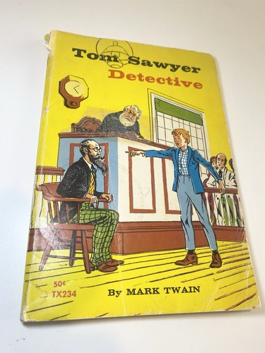 1968 Tom Sawyer Detective Mark Twain Scholastic TX234