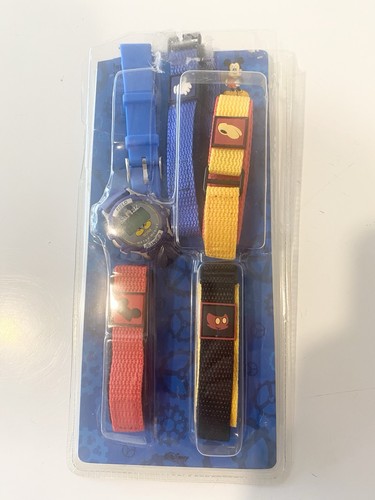 Disney Parks Mickey Mouse Field Ranger Digital Watch Set