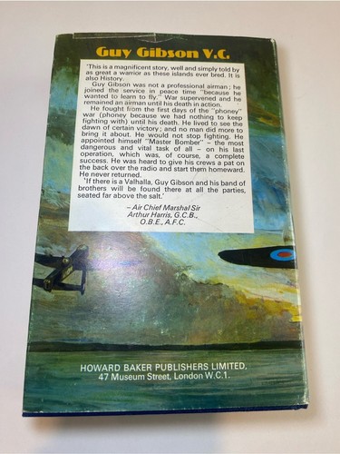 Enemy Coast Ahead Guy Gibson VC 1969 HC DJ Dambusters - photo 2